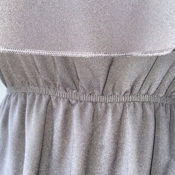 Double Zero Layered Open Shoulder Short Dress with‎ Back Design - Picture 7 of 10